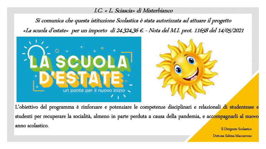 scuola destate